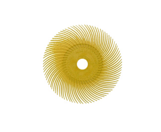 Hole-Mounted Plastic Polishing Brushes